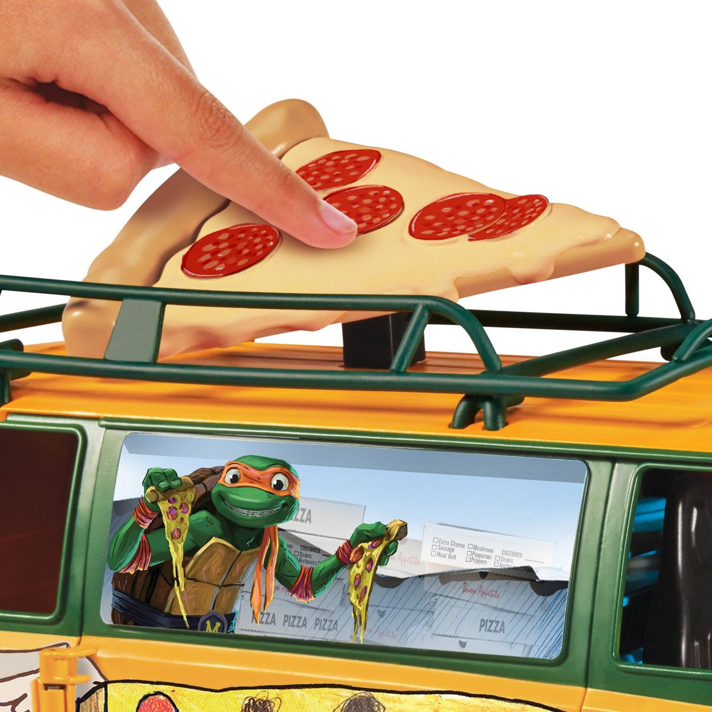 Teenage Mutant Ninja Turtles - Mutant Mayhem - Pizza Delivery Van