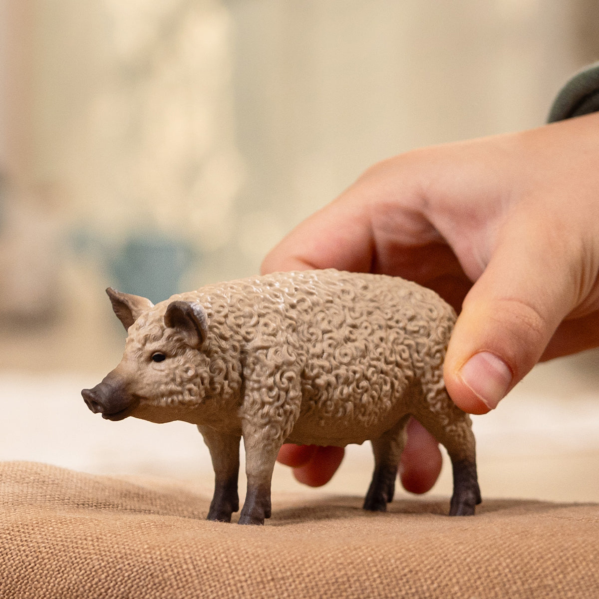 Schleich - Hungarian woolly pig (Mangalica)