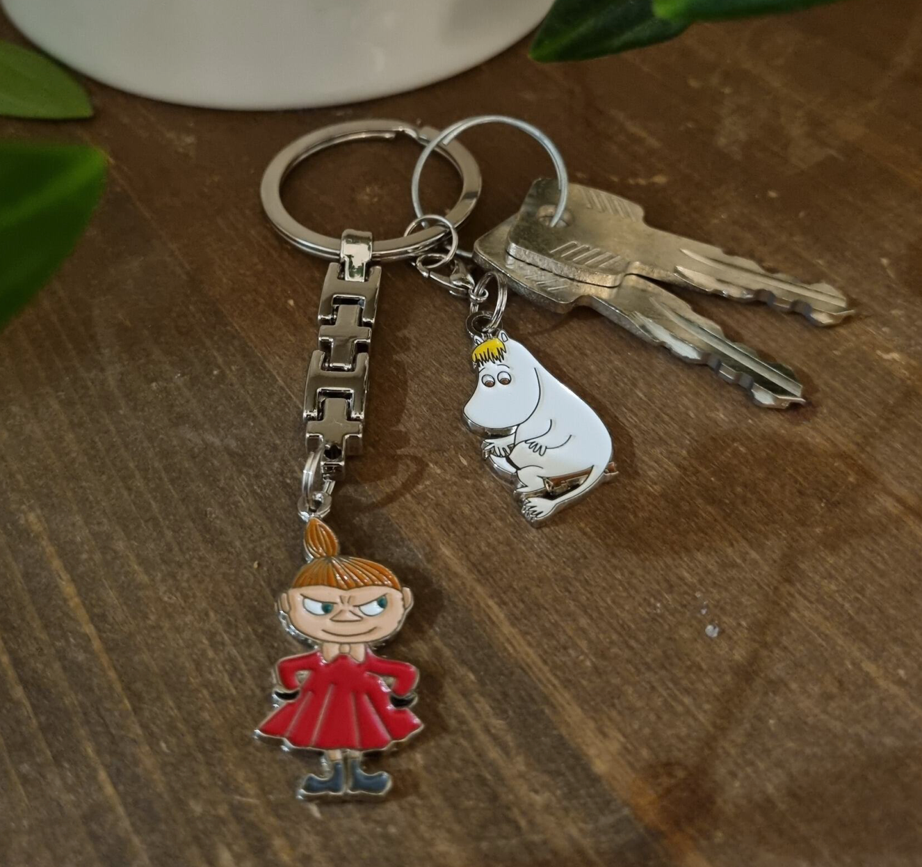 MOOMIN - Little My & Snorkmaiden Keychain