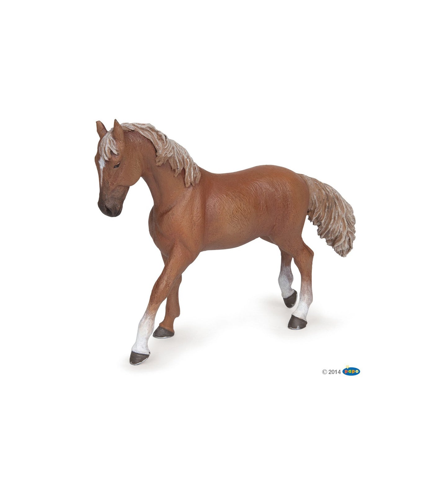 Papo - Alezan engelskt fullblod sto