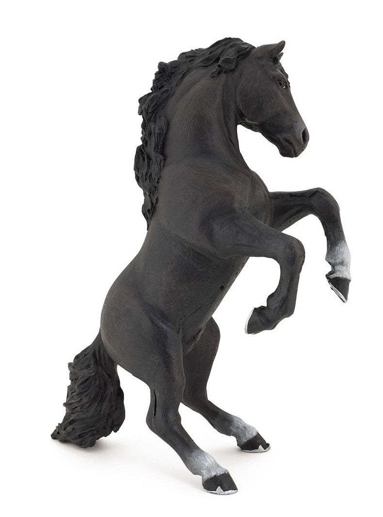 Papo - Stegrande häst svart