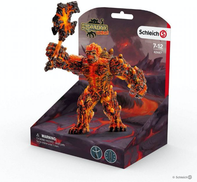 Schleich ELDRADOR® CREATURES - Lava golem med vapen