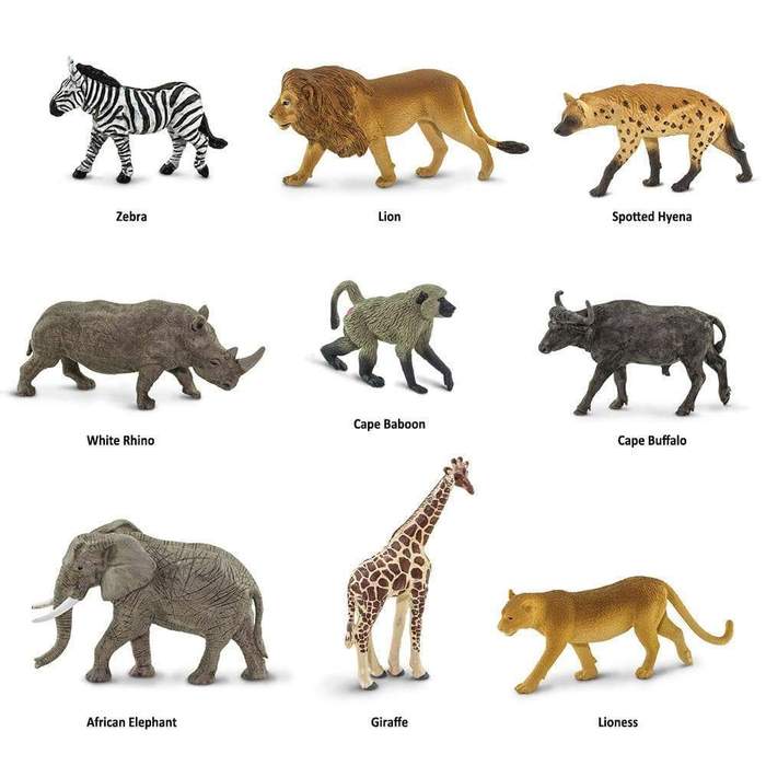 Safari Ltd - Sydafrikanska djur TOOB®