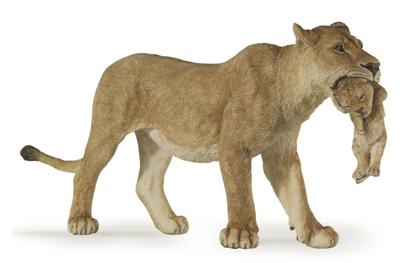 Papo - Lejonhona med unge