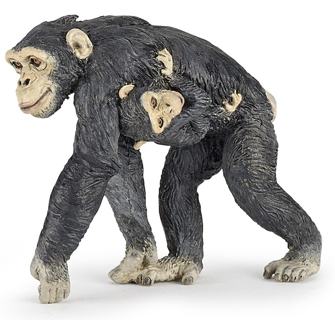 Papo - Schimpanshona med unge