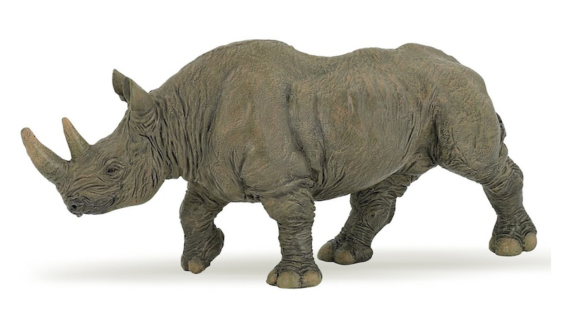 Papo - Spetsnoshörning svart noshörning