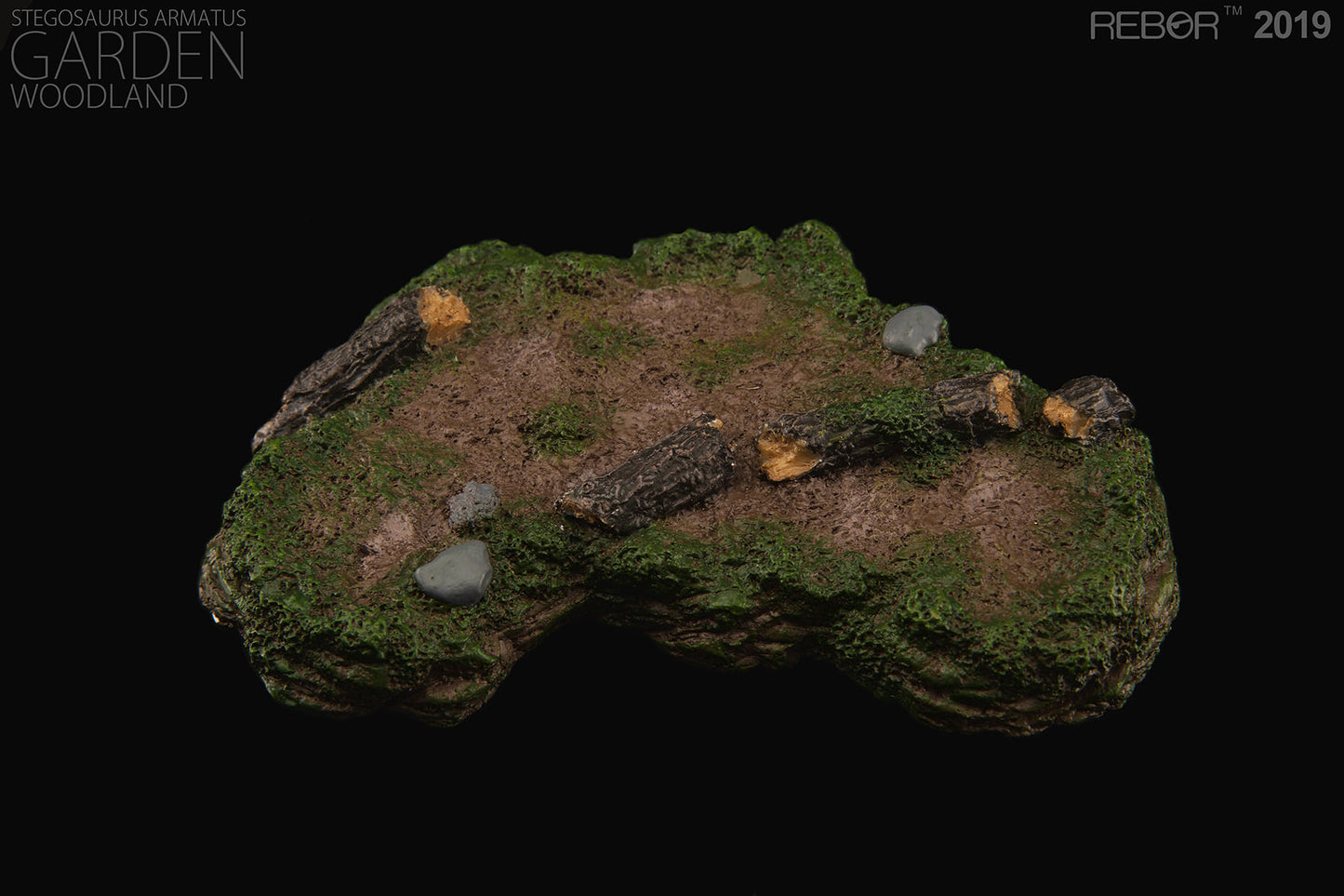 REBOR 1:35 Male Stegosaurus Garden Woodland Armatus Museum Class Replica