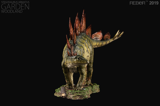 REBOR 1:35 Male Stegosaurus Garden Woodland Armatus Museum Class Replica