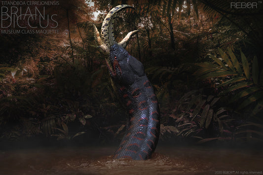 REBOR 1:11 Titanoboa Museum Class Maquette Brian Diccus