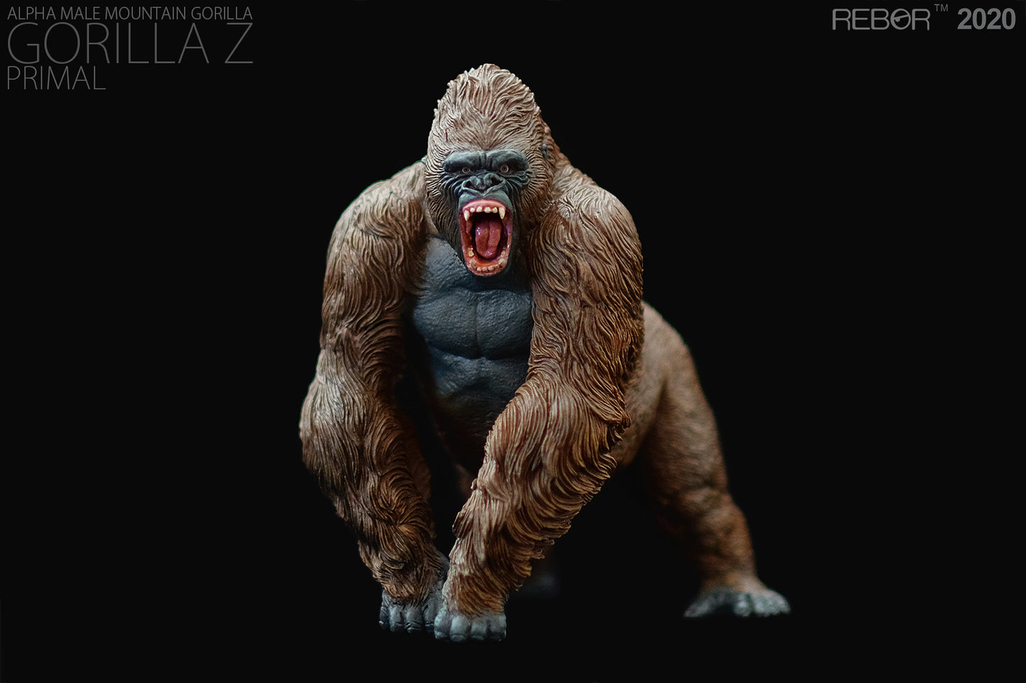 REBOR 1:11 Alpha Male Mountain Gorilla Z Primal