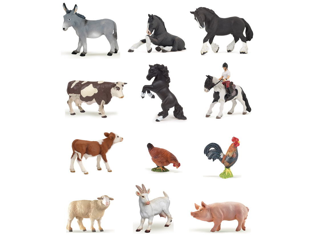 Papo - Bondgård i Miniburk