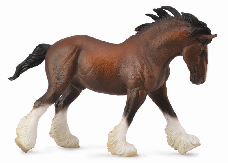 CollectA - Clydesdale hingst brun