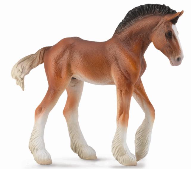 CollectA - Clydesdale föl brun