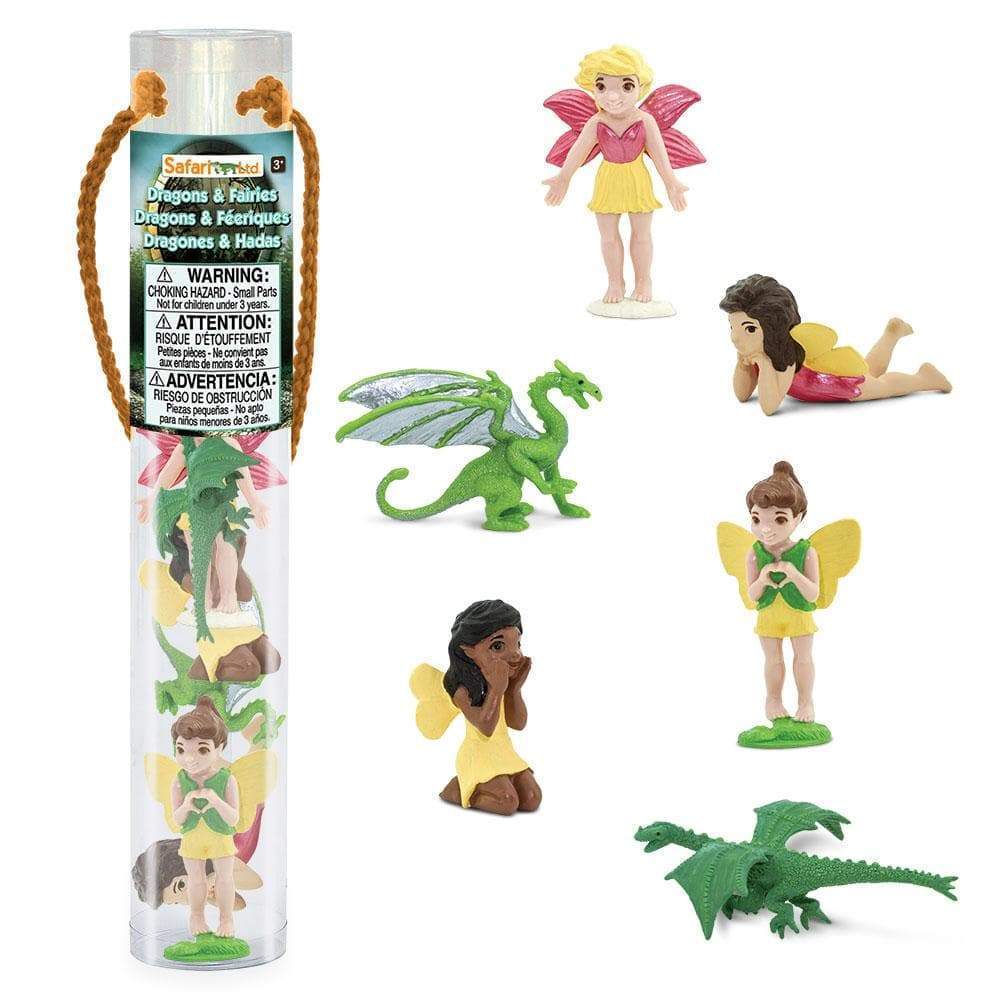 Safari Ltd - Älvor & Drakar Designer TOOB®