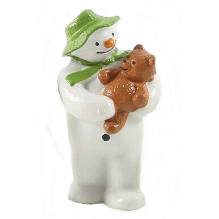 Bullyland - The Snowman - Snowman with Teddy Bear figure