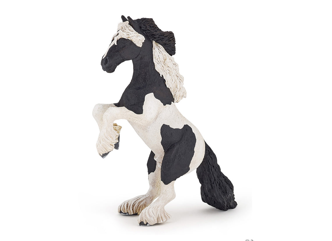 Papo - Tinker stegrande hingst (Irish Cob)