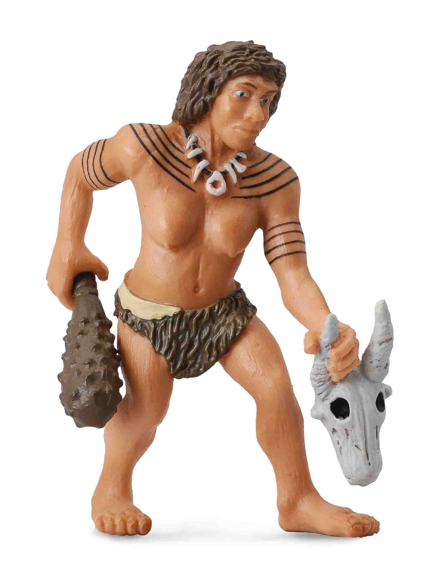 CollectA - Neandertalare (kvinna med klubba & skalle)