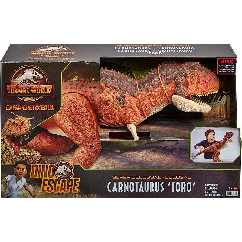 Jurassic World Camp Cretaceous Super Colossal Carnotaurus Toro