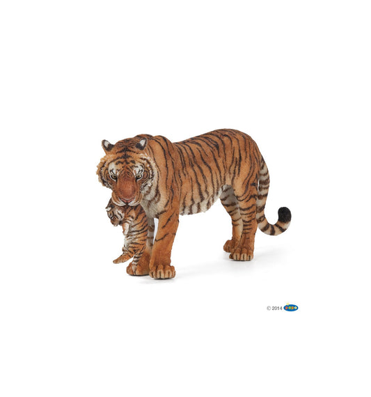 Papo - Tigerhona med unge