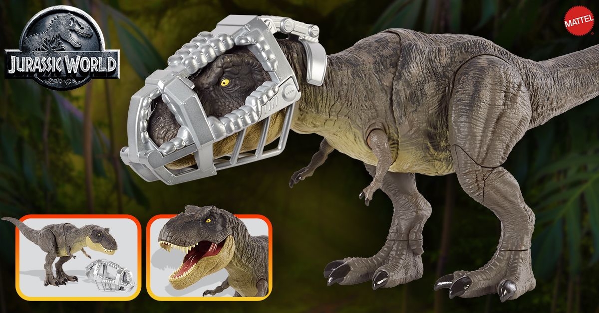 Jurassic World Camp Cretaceous Stomp 'N Escape Tyrannosaurus Rex