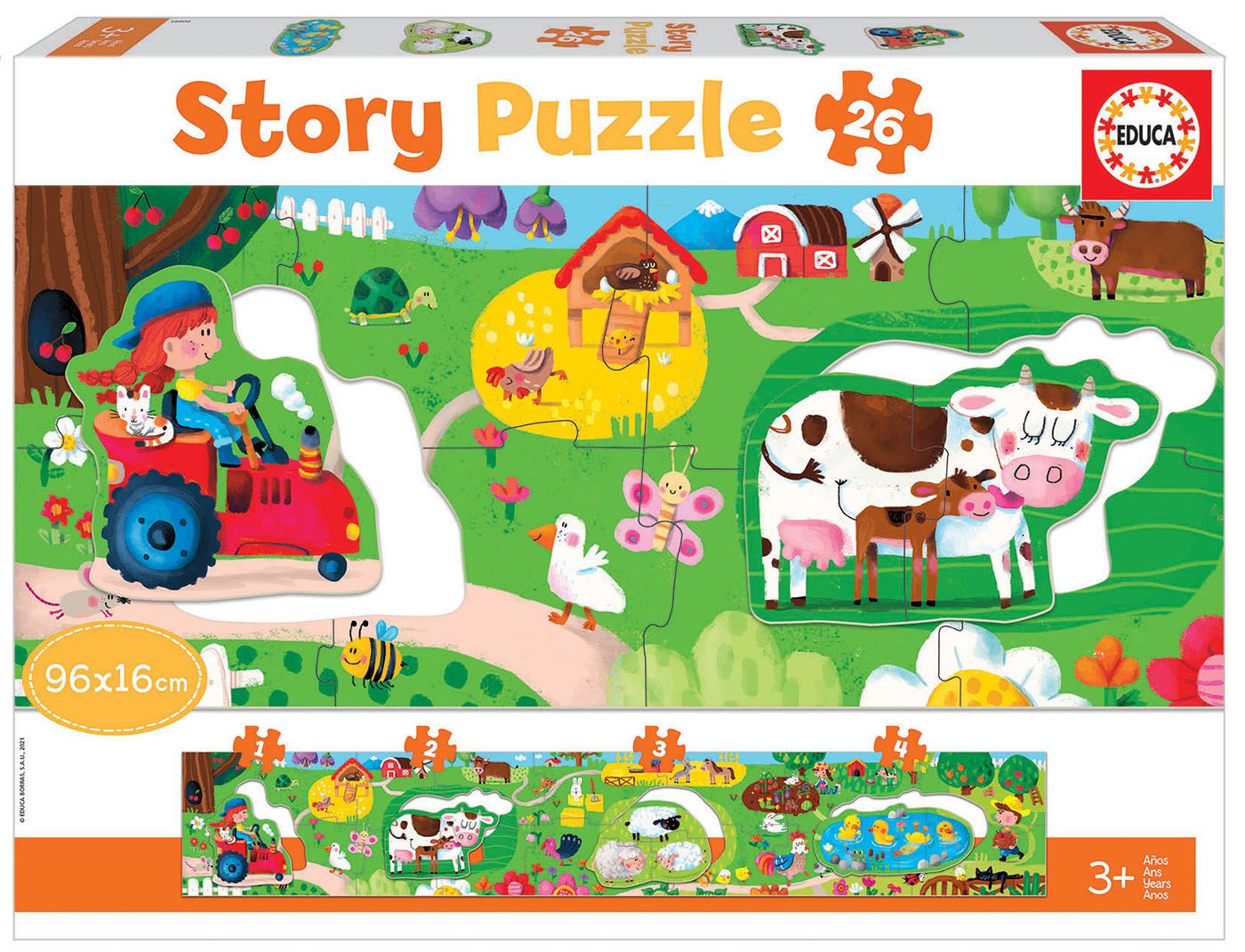 Story Puzzle The Farm Educa®