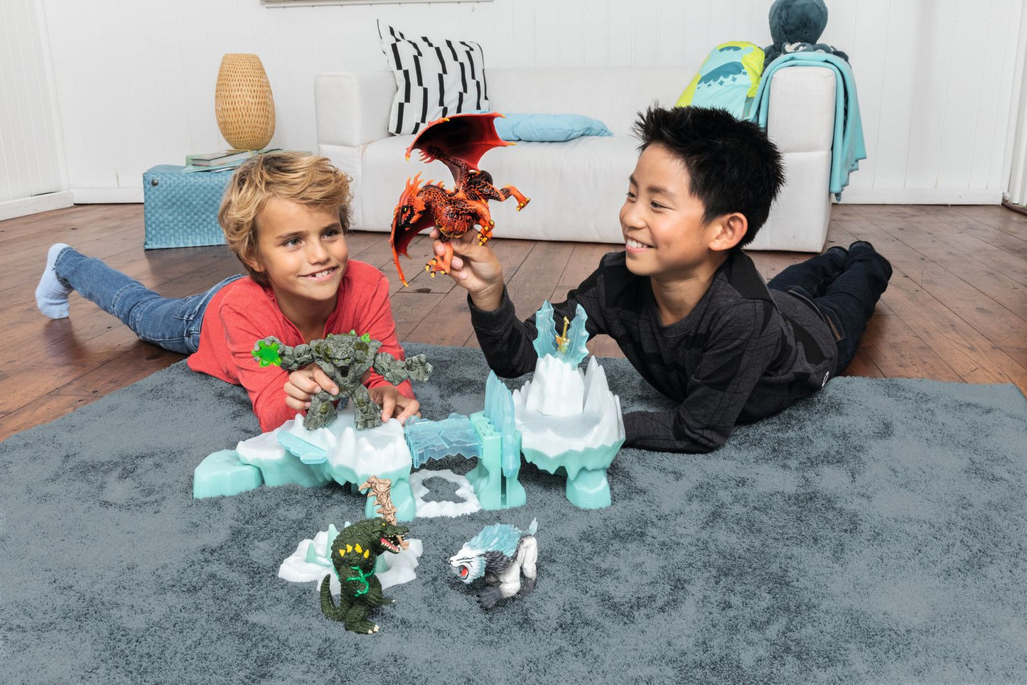 Schleich - Attack mot isfästningen