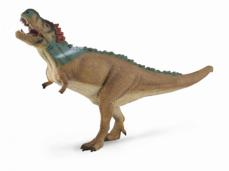 CollectA - Tyrannosaurus Rex med fjädrar och rörlig käke - Deluxe skala 1:40