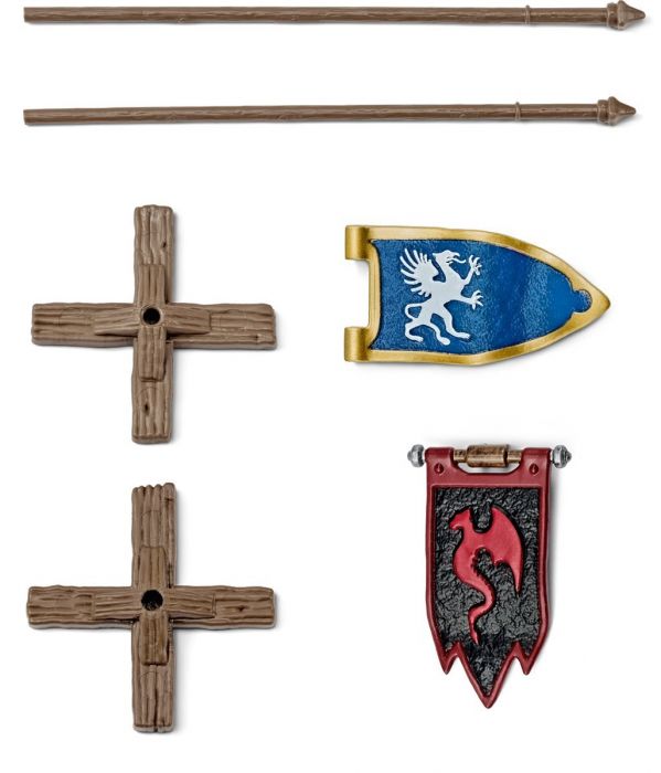 Schleich - Flaggset Eldrador Knight