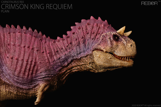 Rebor 1:35 Carnotaurus rex “Crimson King Requiem” Plain Variant Museum Class Replica