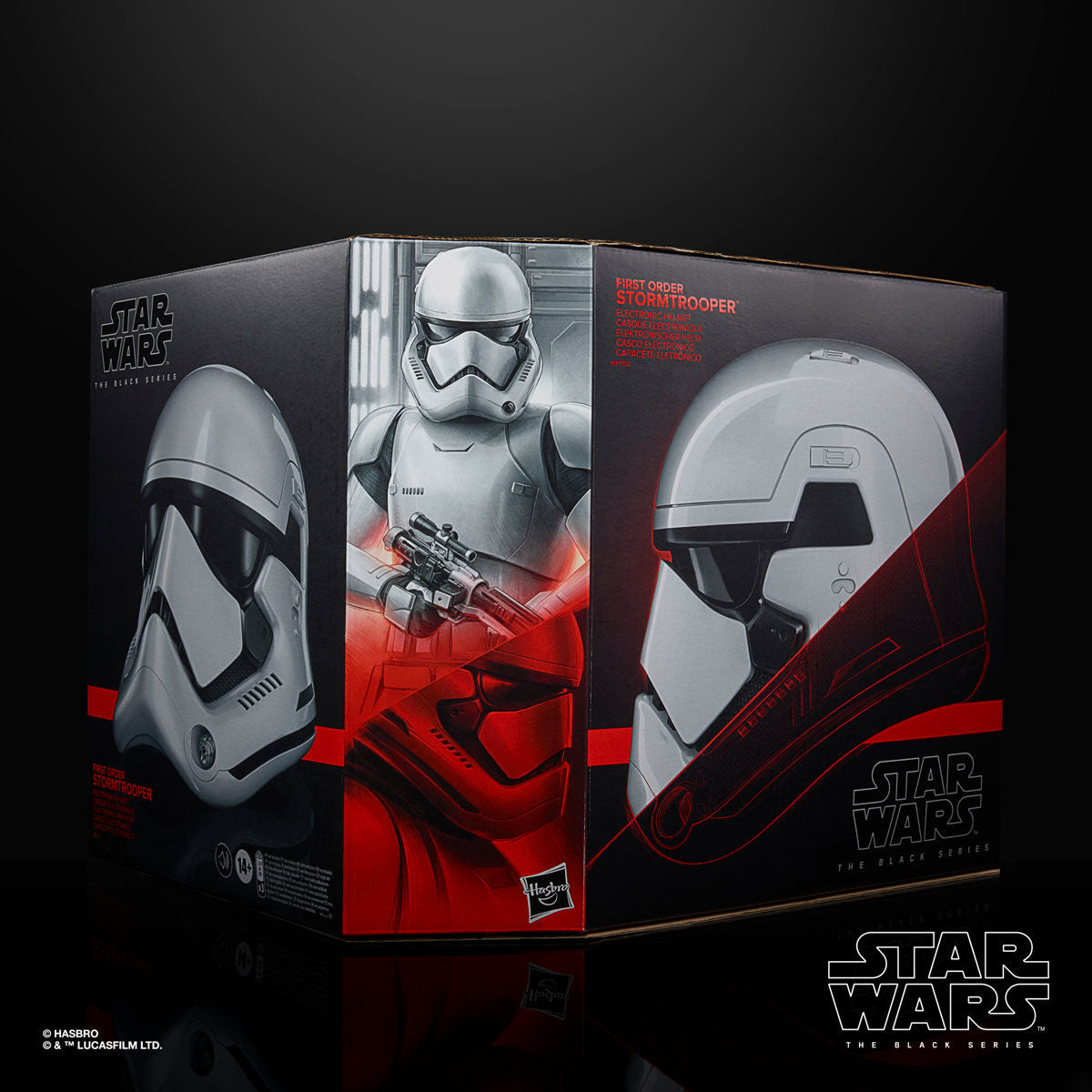 Star Wars Black Series - First Order Stormtrooper Electronic Helmet - Hasbro