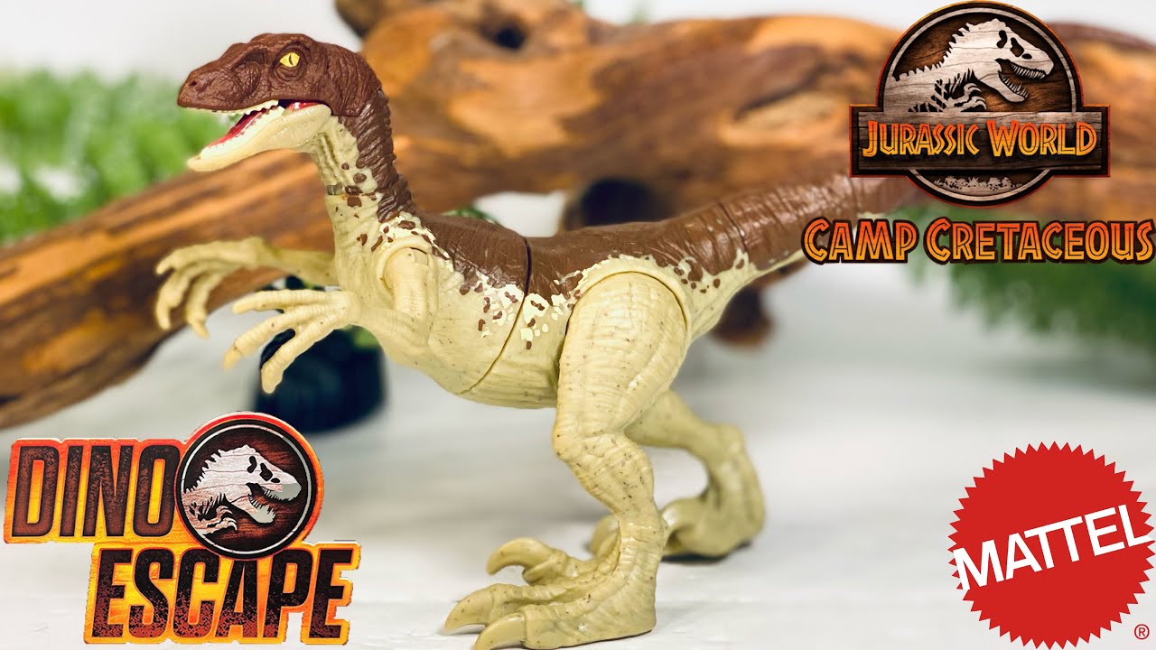 Jurassic World Camp Cretaceous Fierce Force Velociraptor