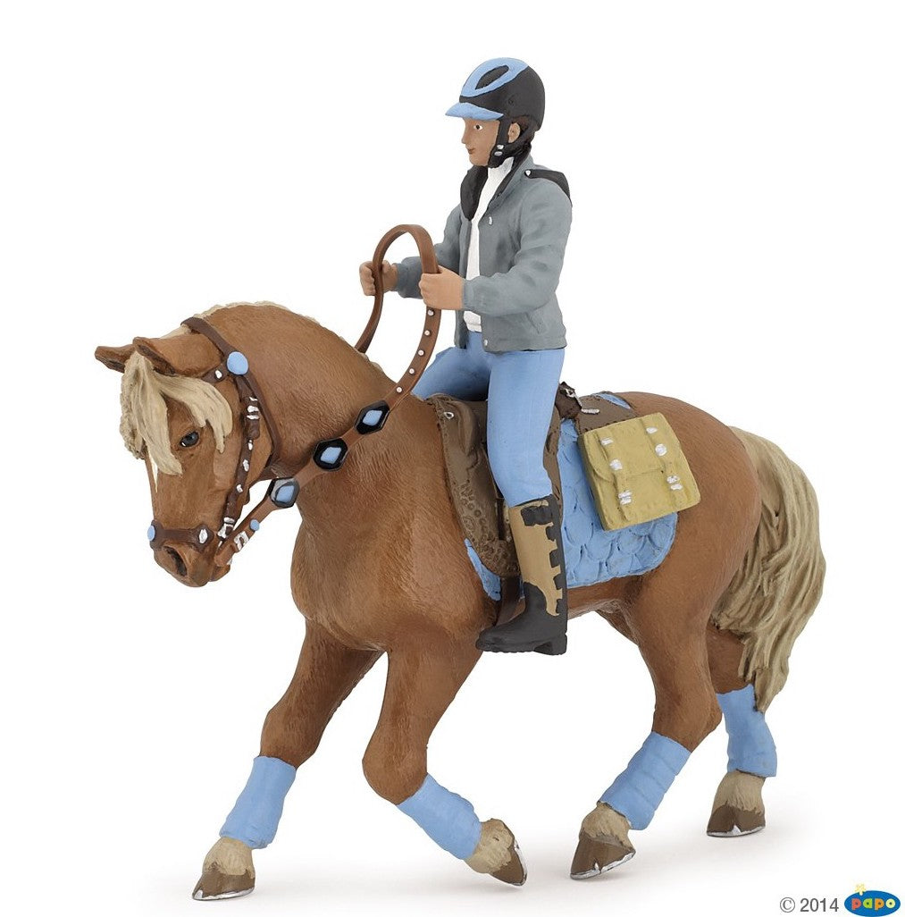 Papo - Ryttare (ung man)