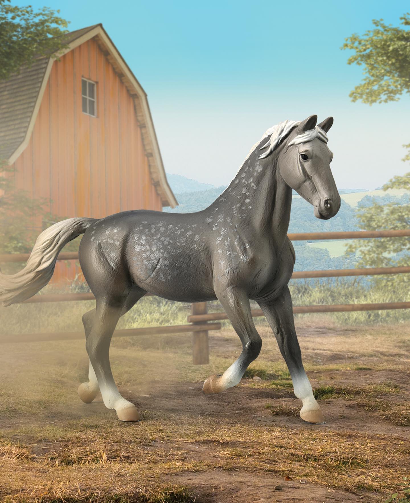 CollectA - Orlovtravare, sto, mörkgrå