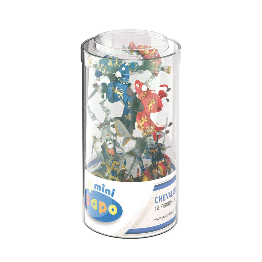 Papo - Miniriddare i burk