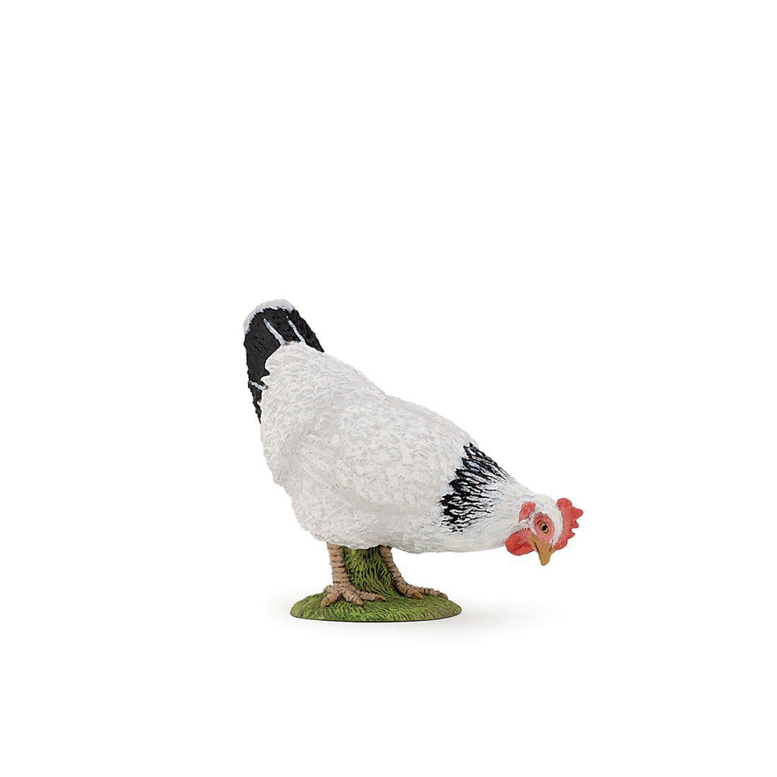 Papo - Höna vit pickande