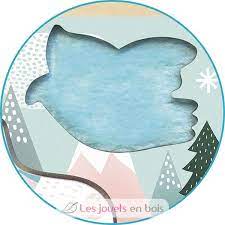 Sensory puzzle Winter animals Michelle Carlslund