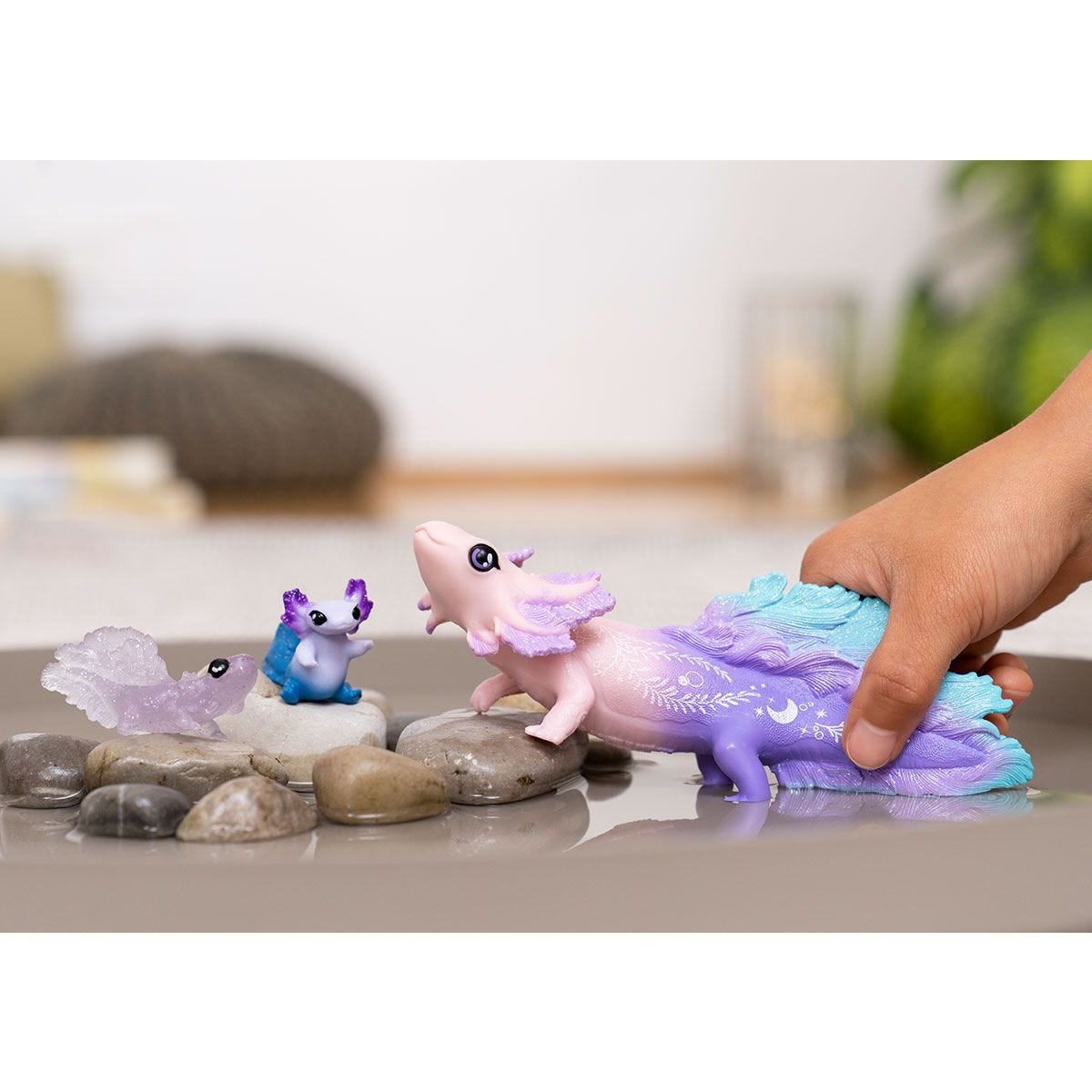 Schleich - Axolotl upptäckarsats