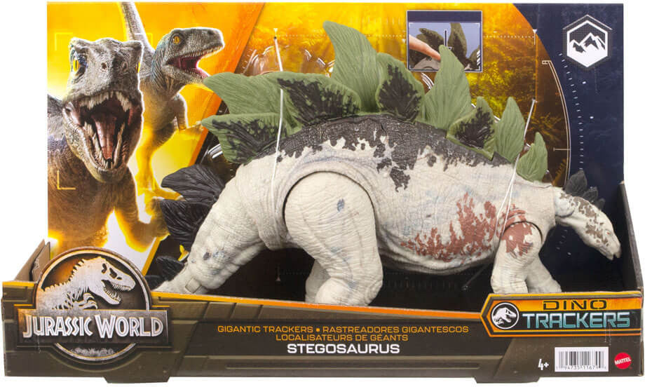 Jurassic World -Gigantic Trackers - Stegosaurus