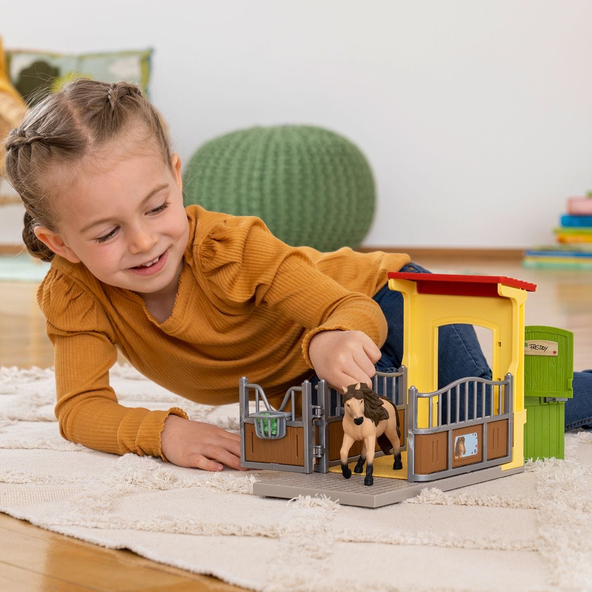 Schleich - Ponnybox med islandshingst