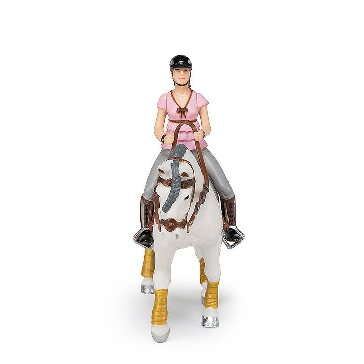 Papo - Häst med flätad man