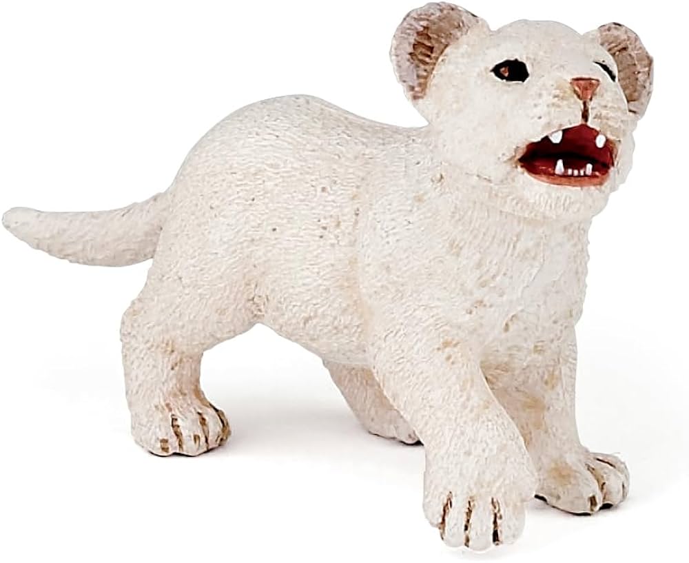 Papo - Lejonunge vit