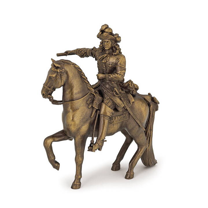 Papo - Ludvig XIV på sin häst (staty)