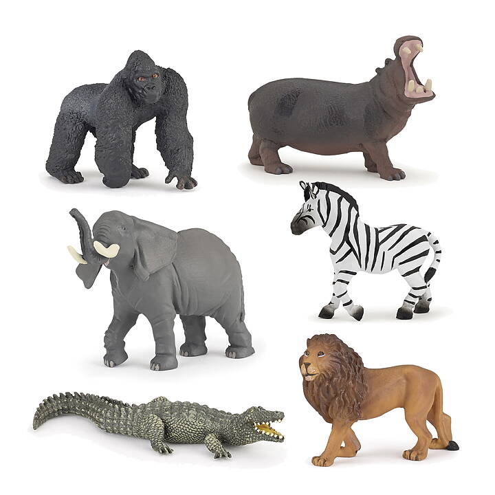 Papo - Mini wildlife set 1 i burk