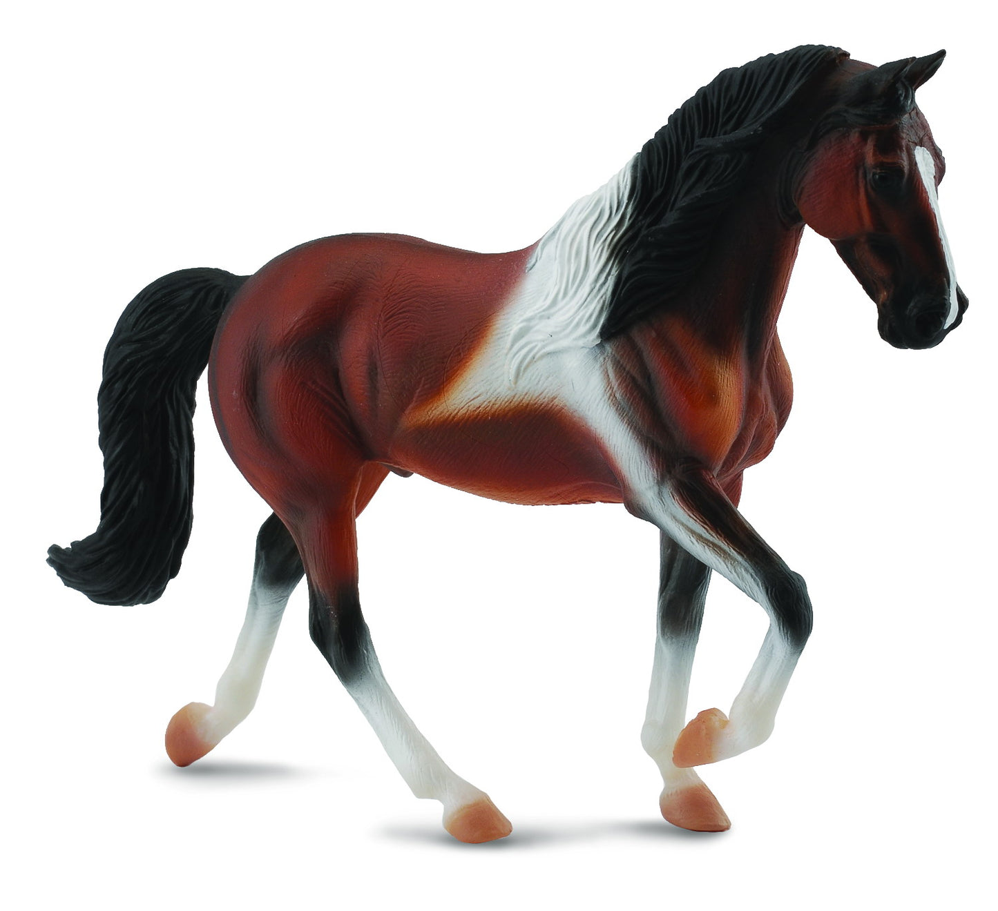 CollectA - Tennessee Walking Horse (brun hingst pinto)