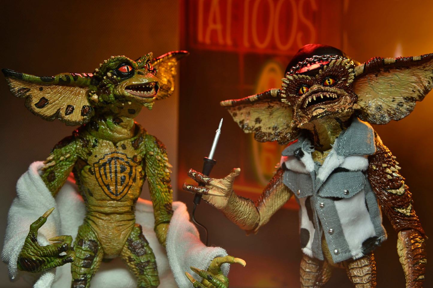 Gremlins - Tattoo Gremlins 2pk - Scale Action Figure - NECA