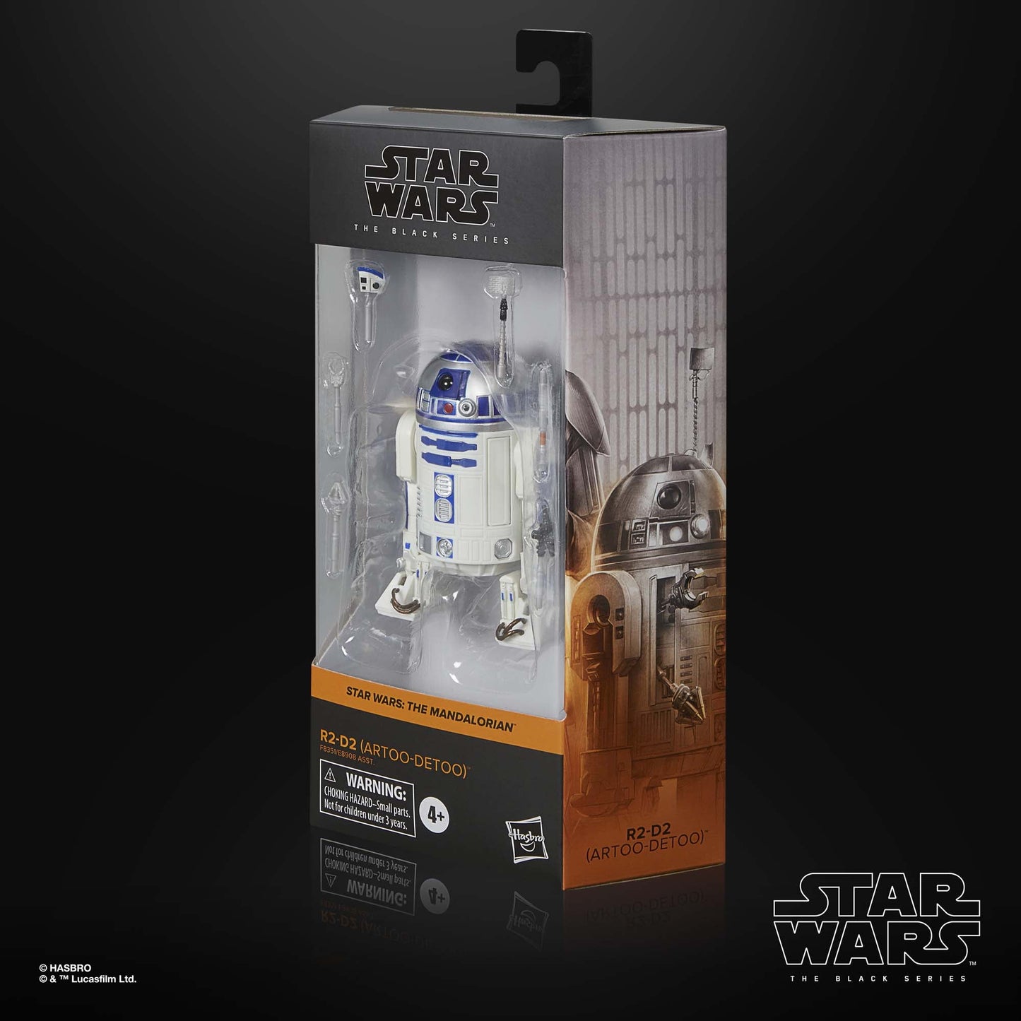 Star Wars - The Black Series - R2-D2, (ARTOO-DETOO), (The Mandalorian) - Hasbro