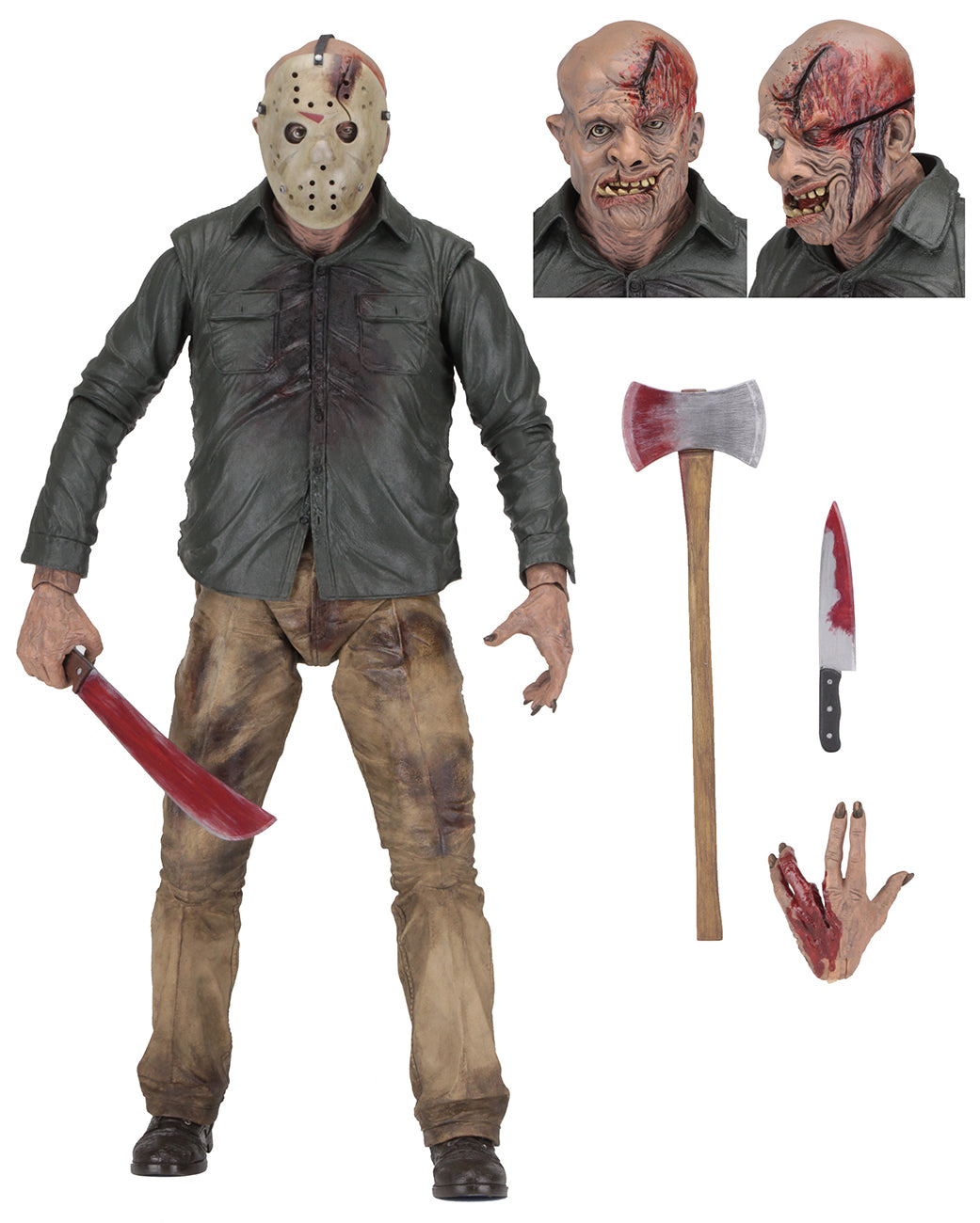 Friday the 13th – 7″ Scale Action Figure – Ultimate Part 4 Jason - NECA