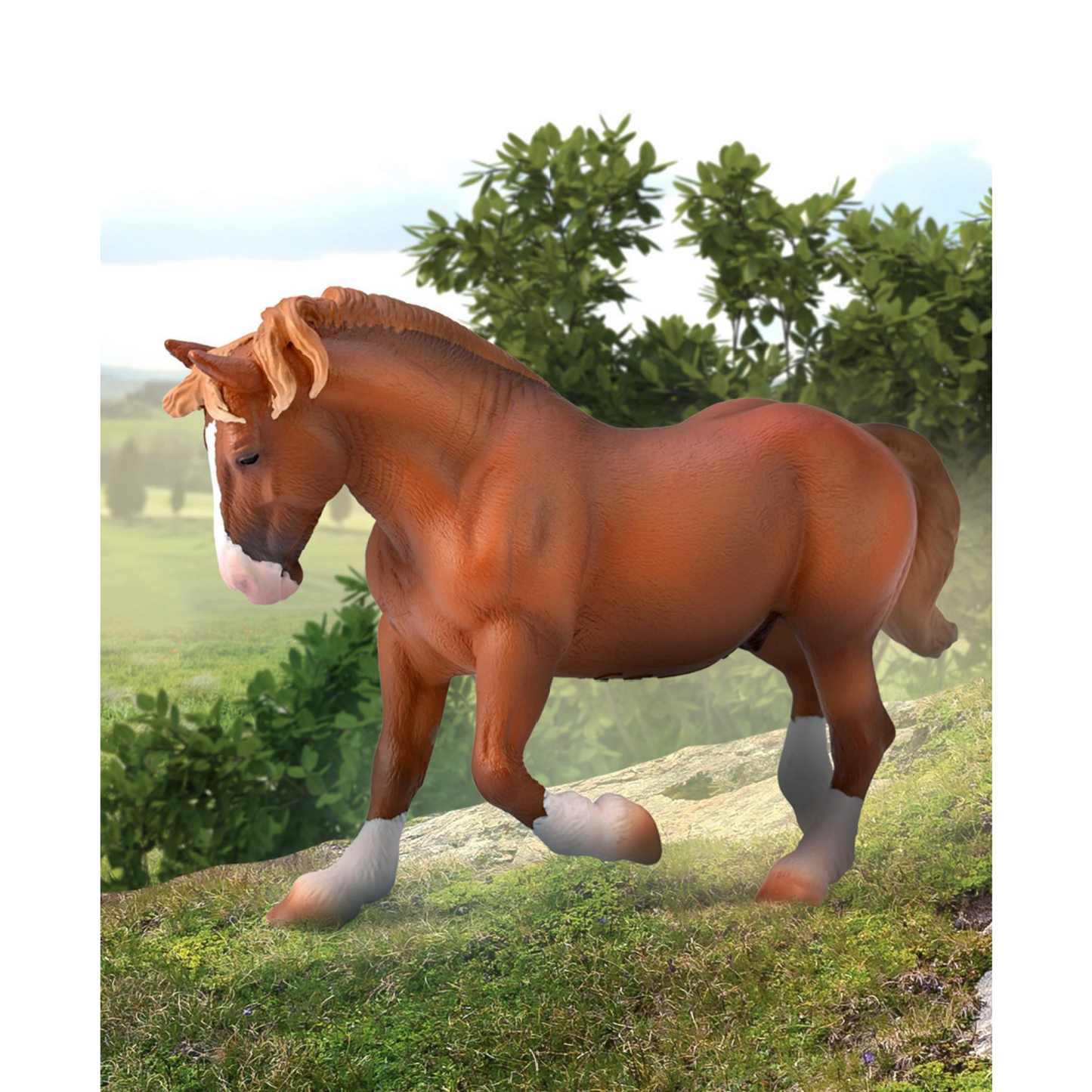 CollectA - Bretagnare hingst fux