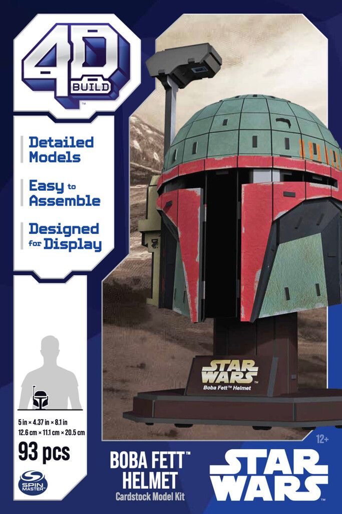 4D Puzzles - Boba Fett Helmett
