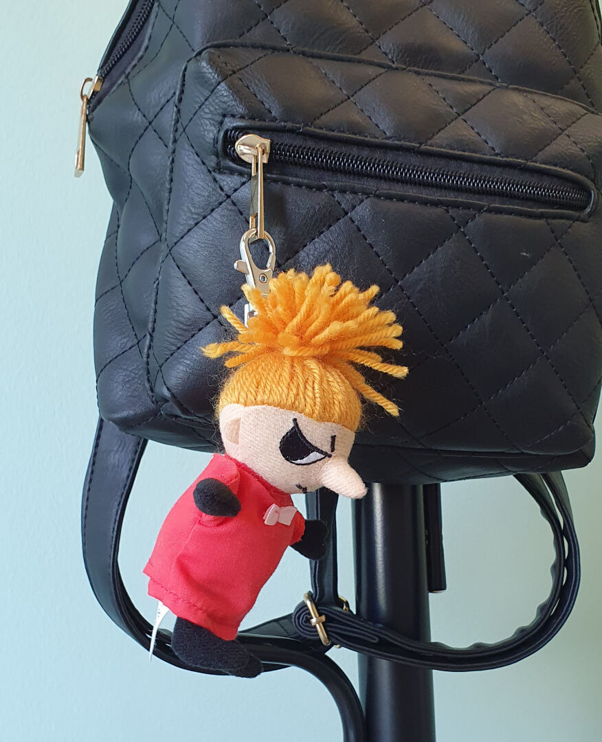 MOOMIN - Lilla My Gosedjur (Röd Klänning) nyckelring